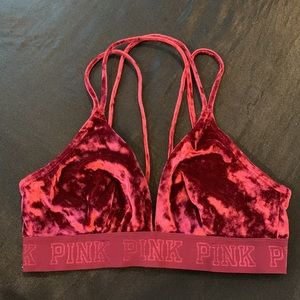 Victoria’s Secret PINK velvet bralette